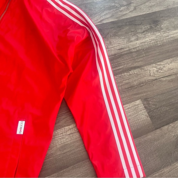 ADIDAS EUC Fiorucci Collab Waterproof Coat Jacket Limited Edition Size S - Picture 7 of 15